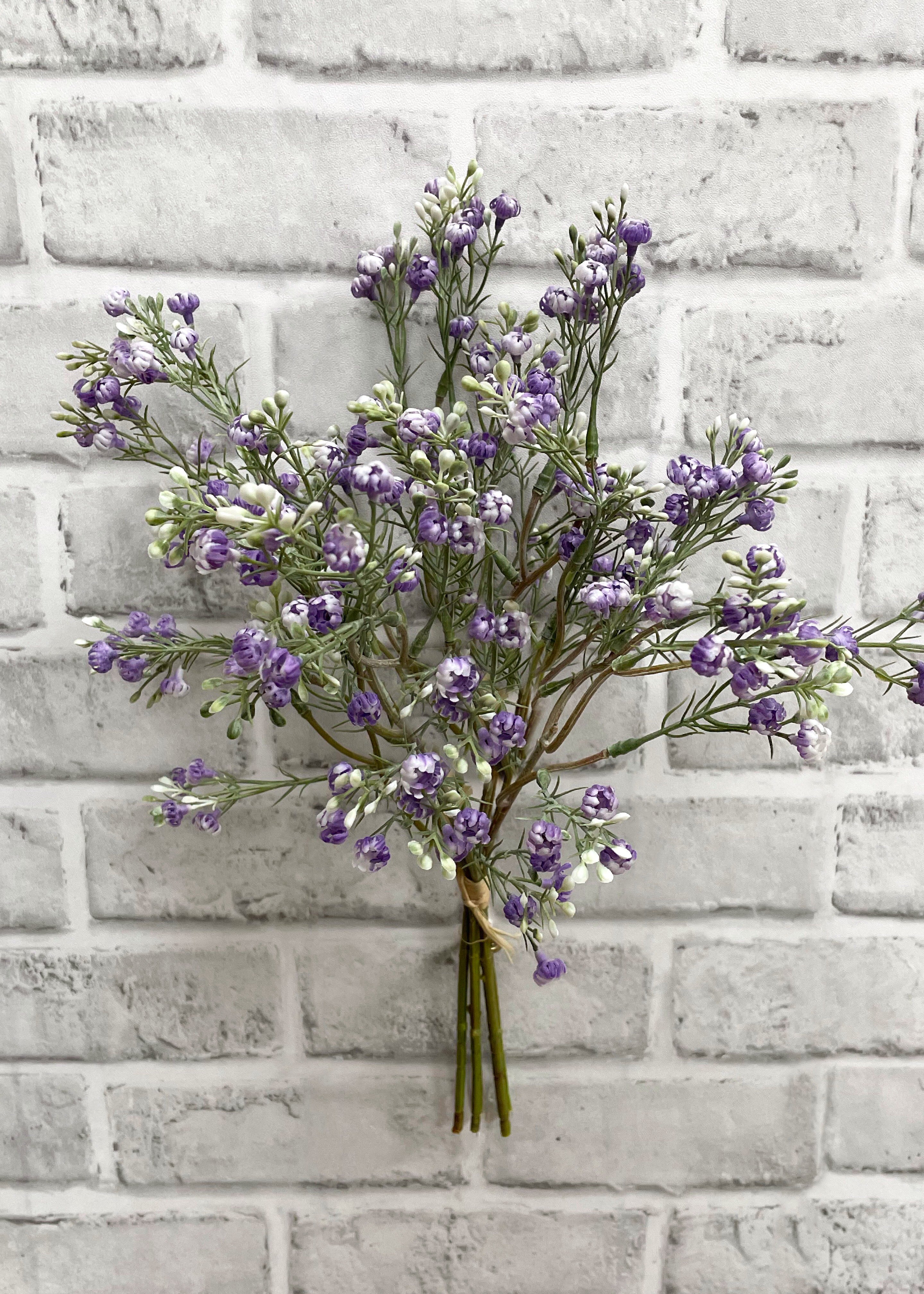 ITEM 00993 LV - 14" LAVENDER BABY'S BREATH BUNDLE X 5