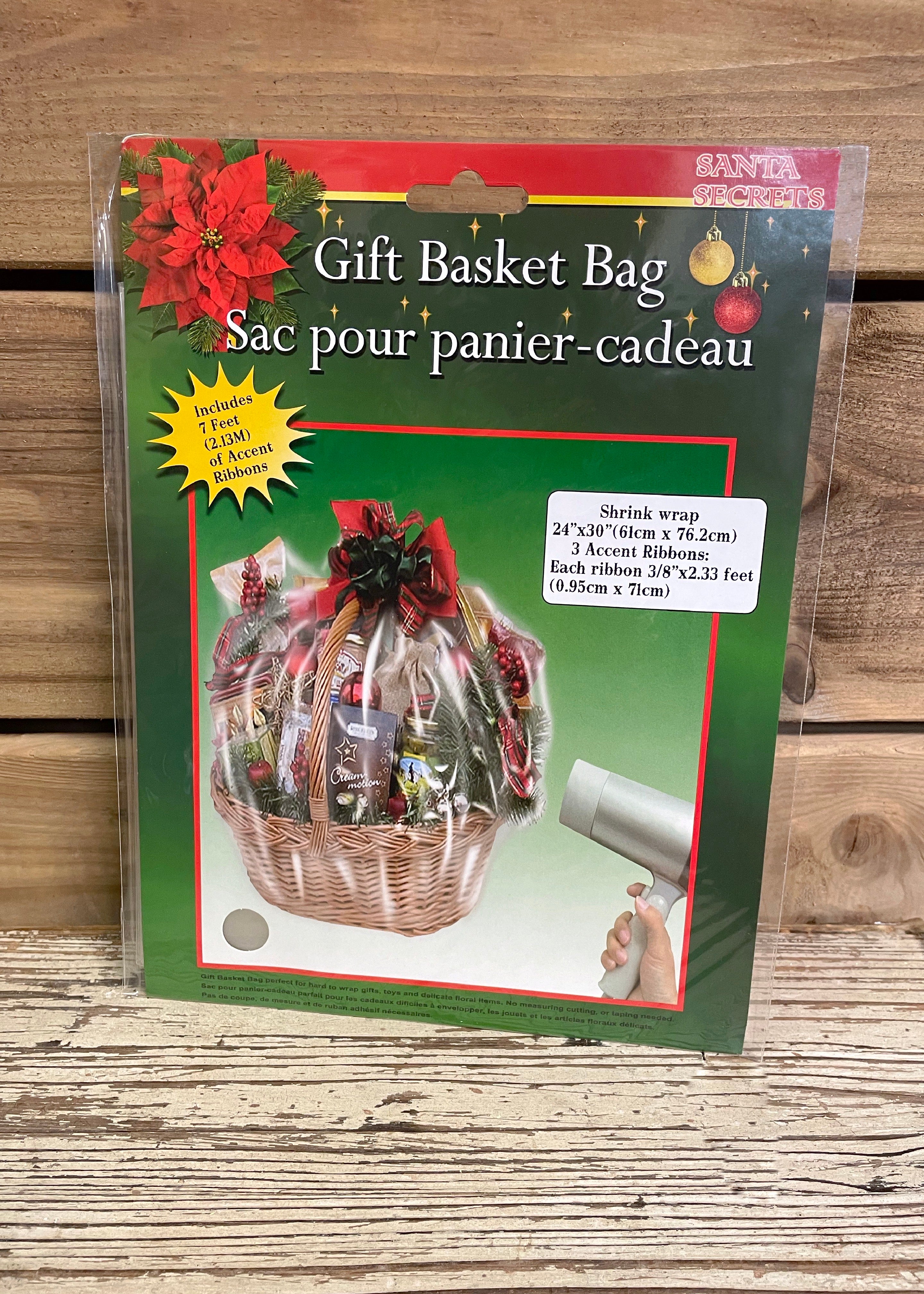 ITEM 41777 - 24"X30" SHRINK WRAP BAG WITH RIBBON