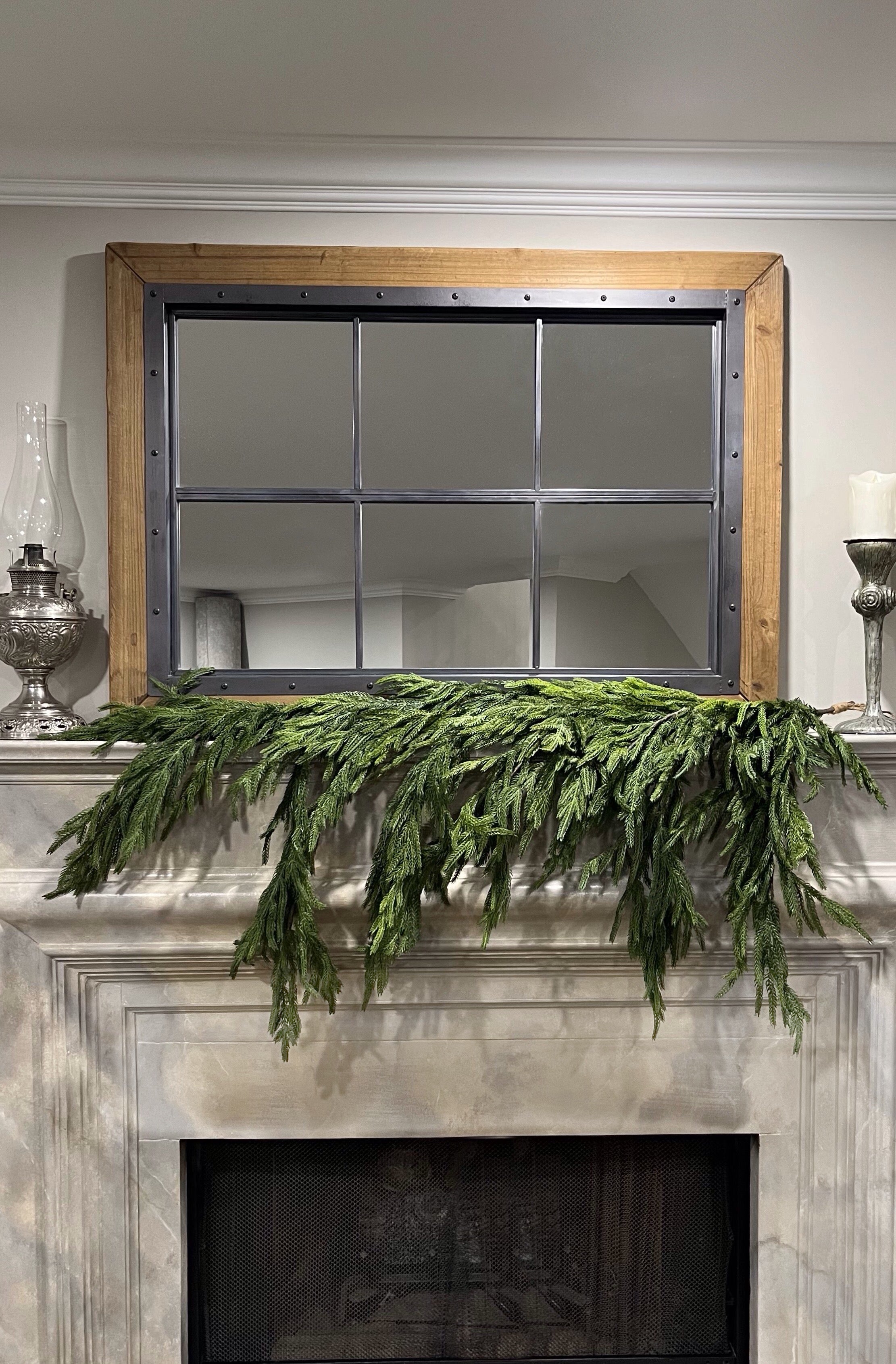 ITEM 81652 - 40" FRESH TOUCH NORFOLK DRIPPING PINE GARLAND
