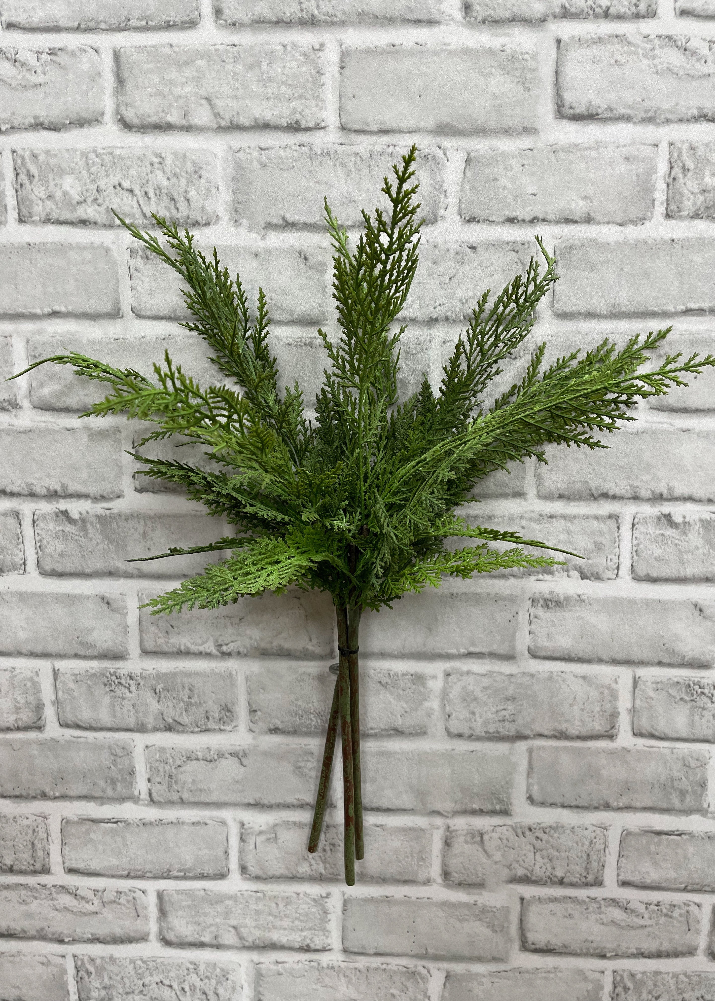 ITEM 81698 - 19" FRESH TOUCH DARK GREEN SEQUOIA CYPRESS BUNDLE - WITH 3 PIECES