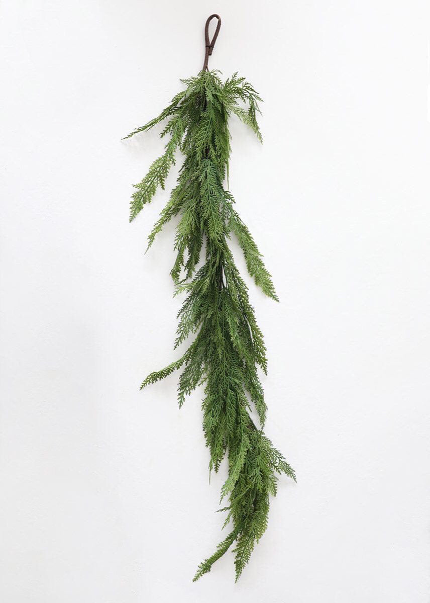 ITEM 81700 - 70" FRESH TOUCH DARK GREEN SEQUOIA CYPRESS GARLAND