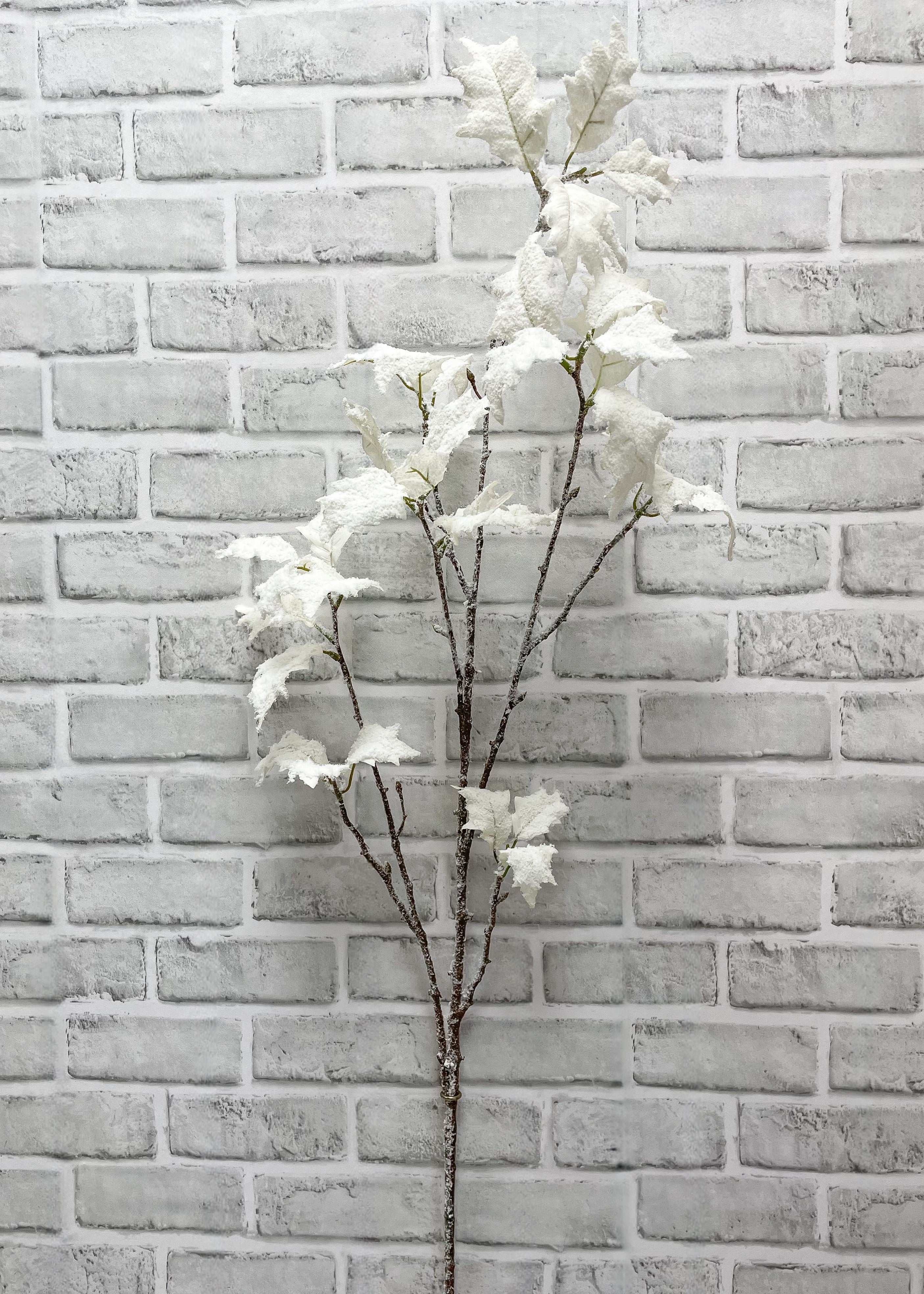 ITEM 81950W - 44.5" WHITE SNOWY HOLLY SPRAY