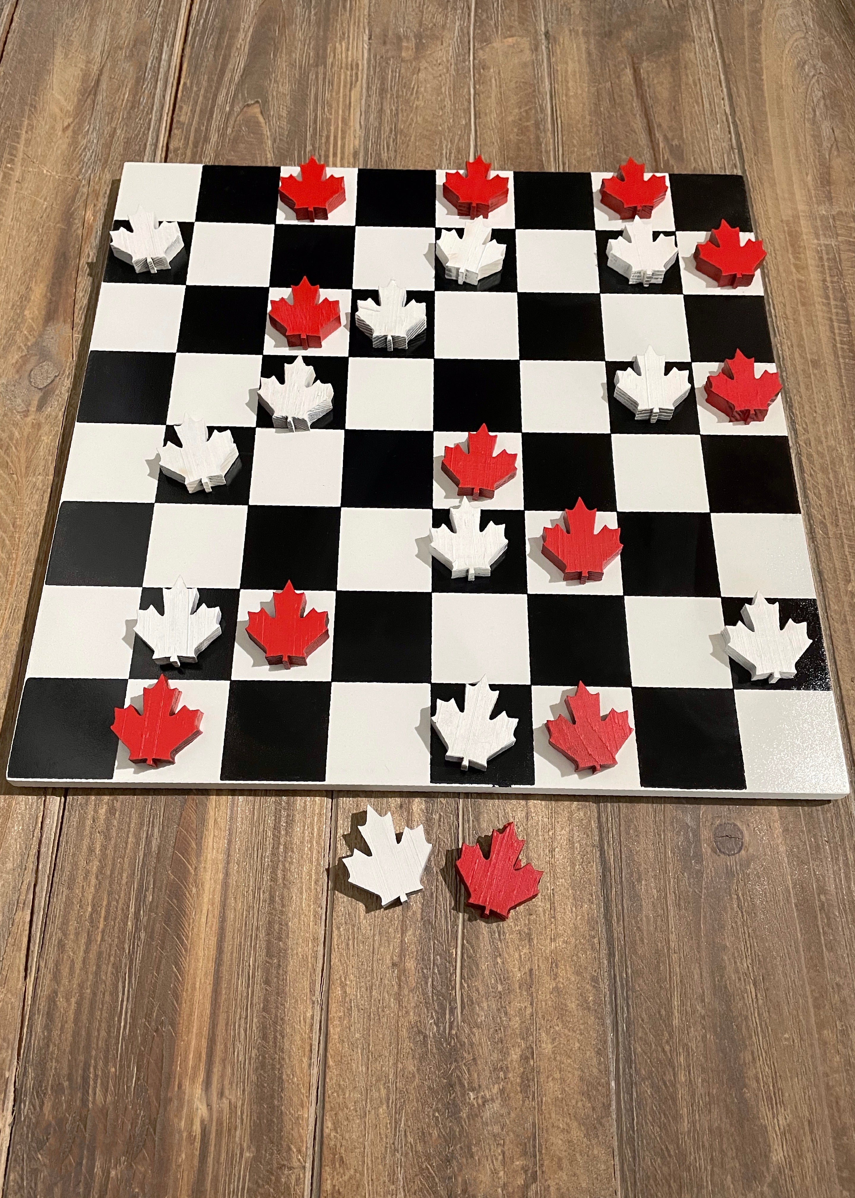 ITEM KOP 24742 - 11.75" CANADA CHECKERS GAME