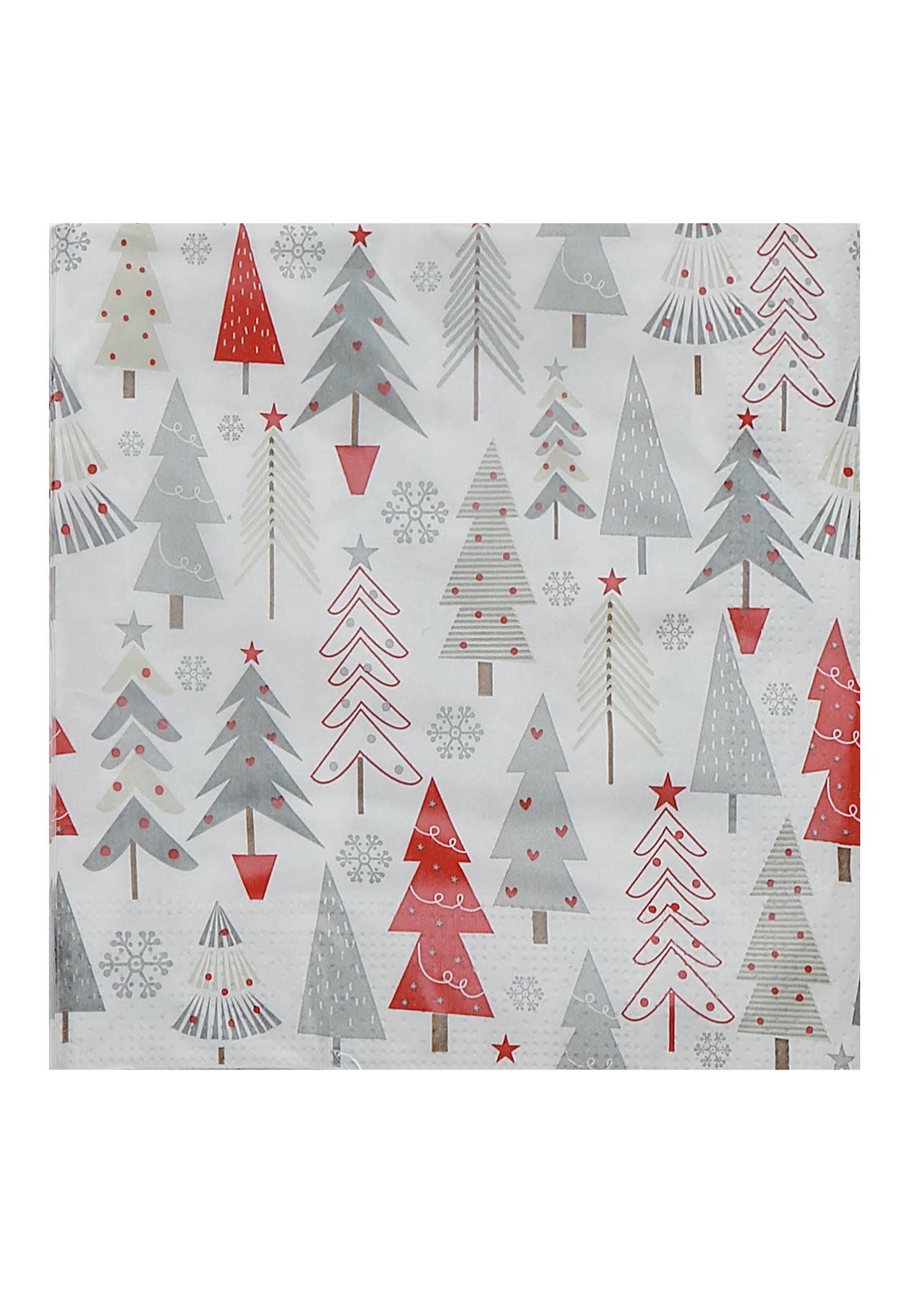 ITEM XMSS2025AE - 20 PACK WINTER FOREST CHRISTMAS NAPKINS--3 PLY