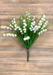 ITEM 10157 - 12" LILY OF THE VALLEY BUSH X 7