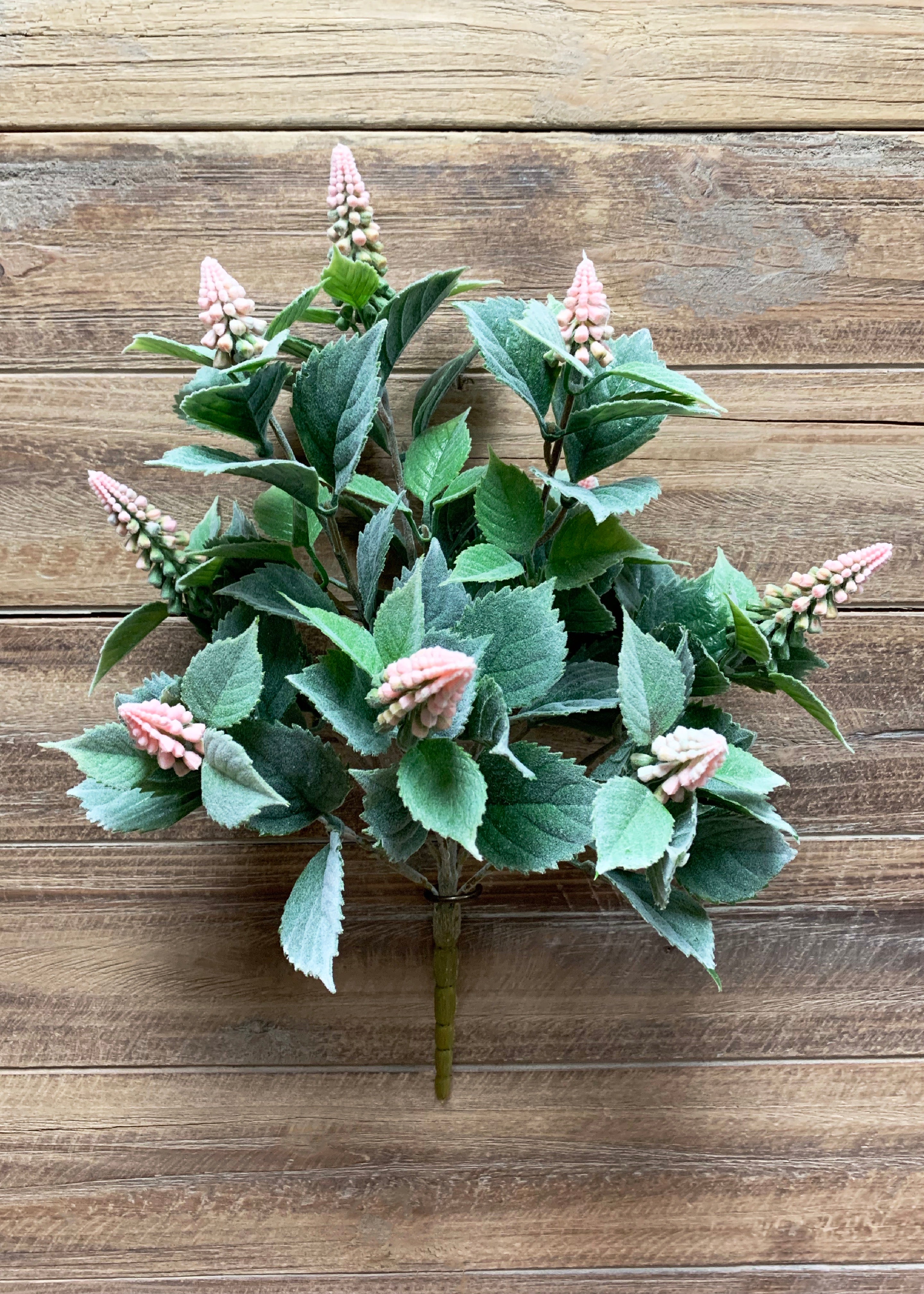 ITEM 10173PK - 15" PINK HYACINTH BUSH WITH 9 STEMS