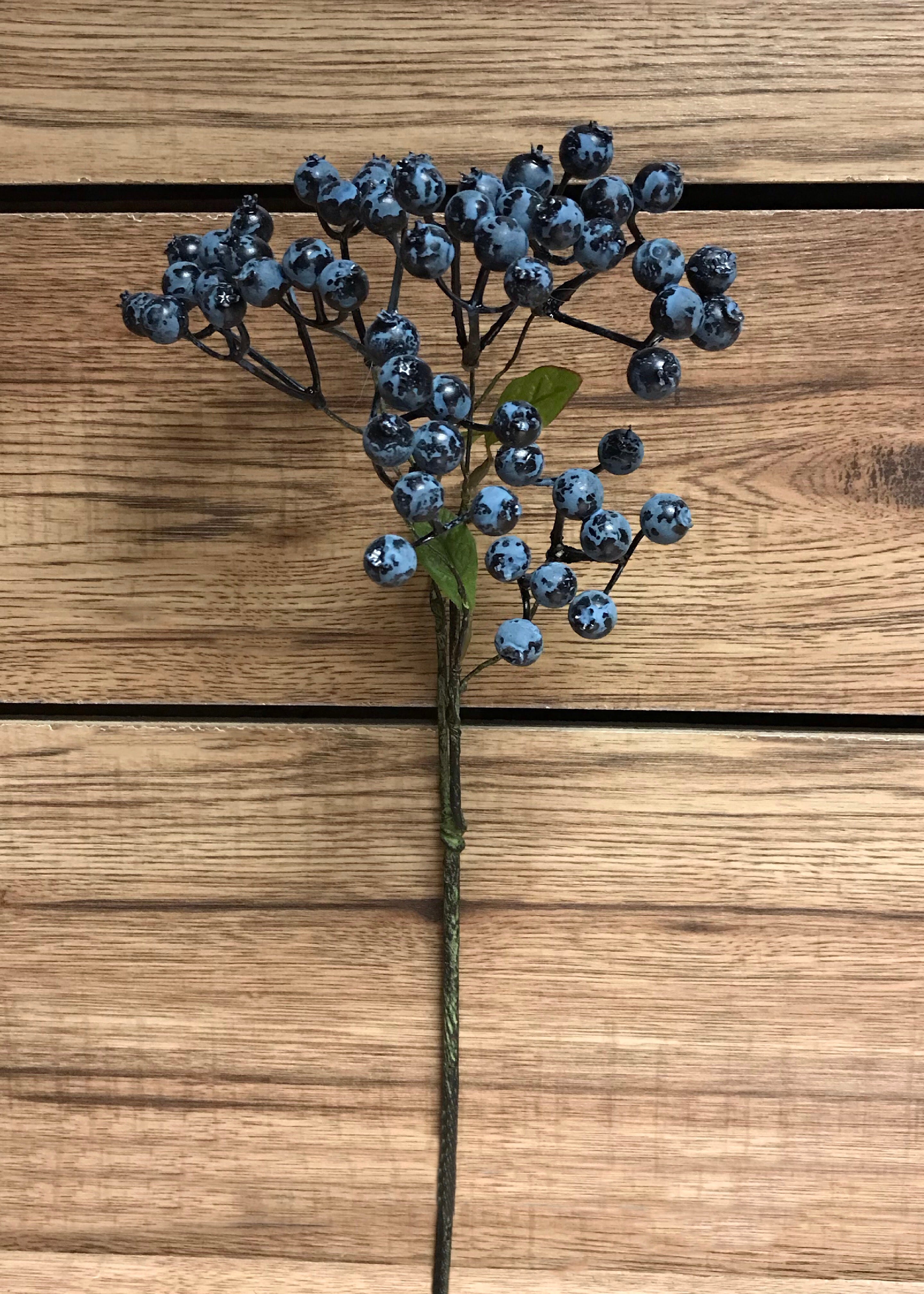 ITEM 11294 - 20" BLUE BERRIES SPRAY X 5