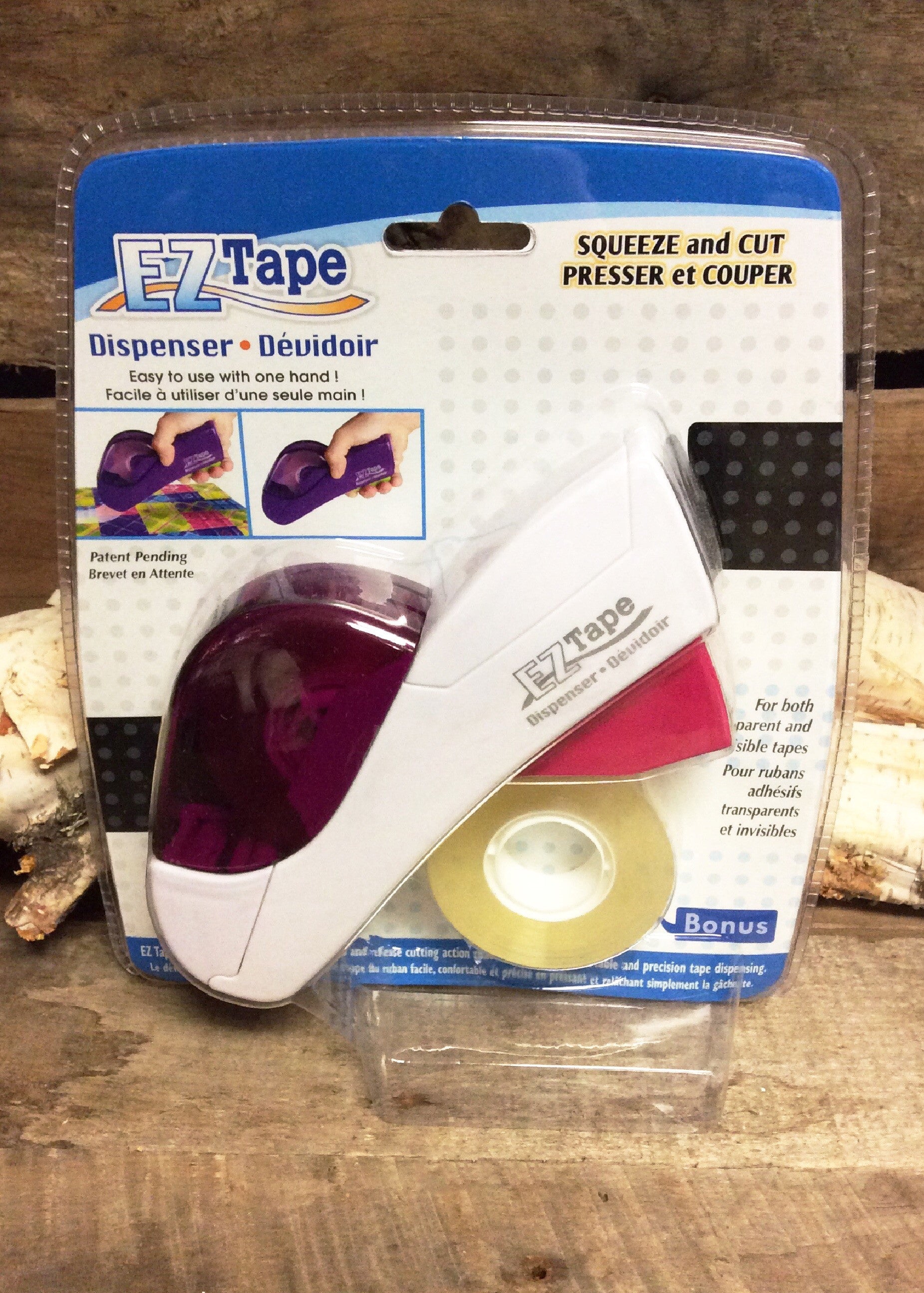 ITEM C 30777 - EZ TAPE DISPENSER W/EXTRA TAPE