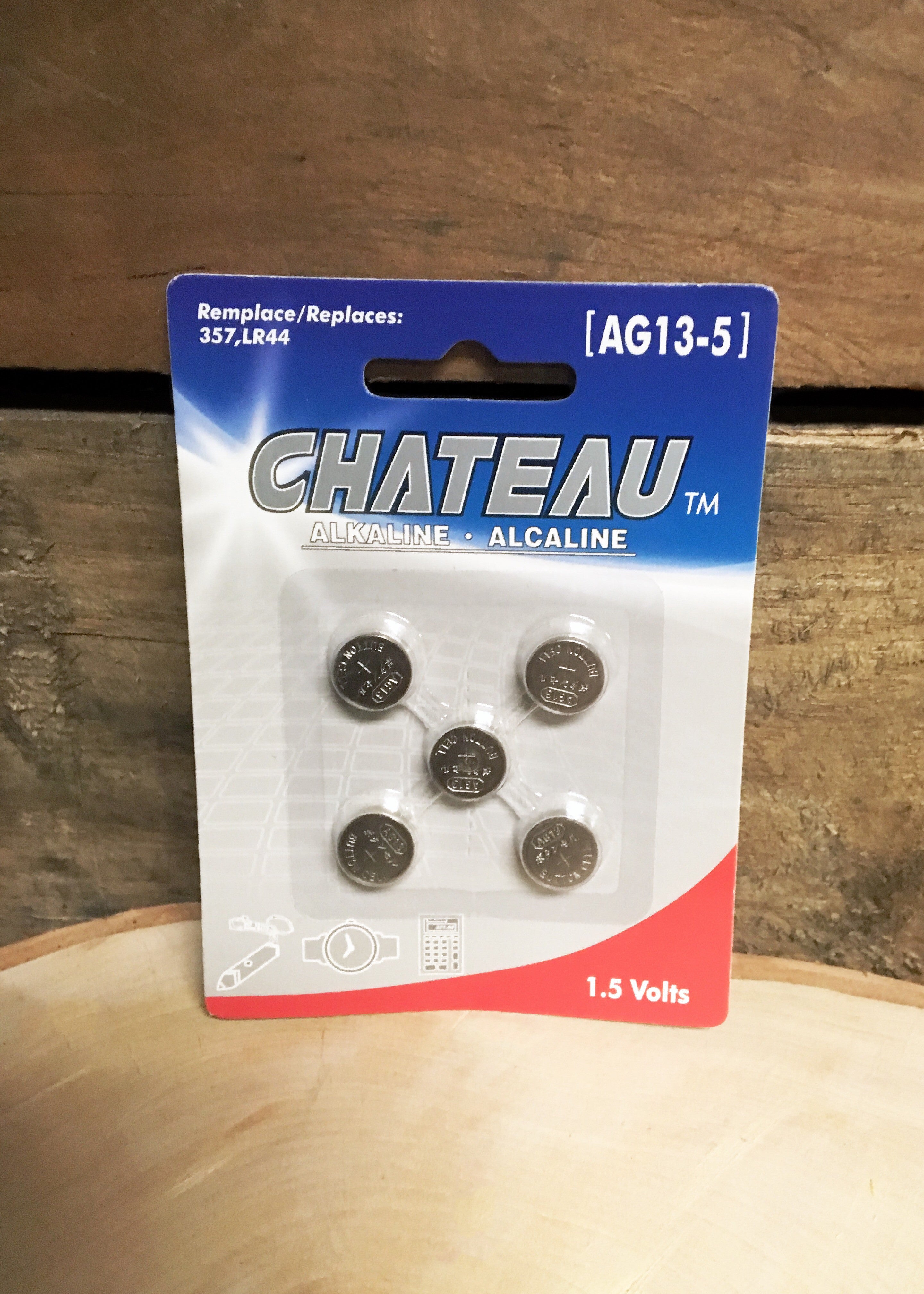 ITEM 866 - AG 13 BATTERY - 5 PIECES PER PACK