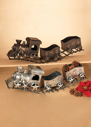 ITEM G2099440 - 29"L METAL HOLIDAY TRAIN