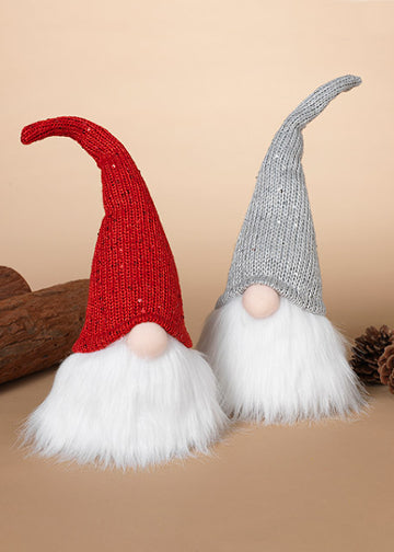 ITEM G2484230 - 13.78"H FABRIC HOLIDAY GNOME