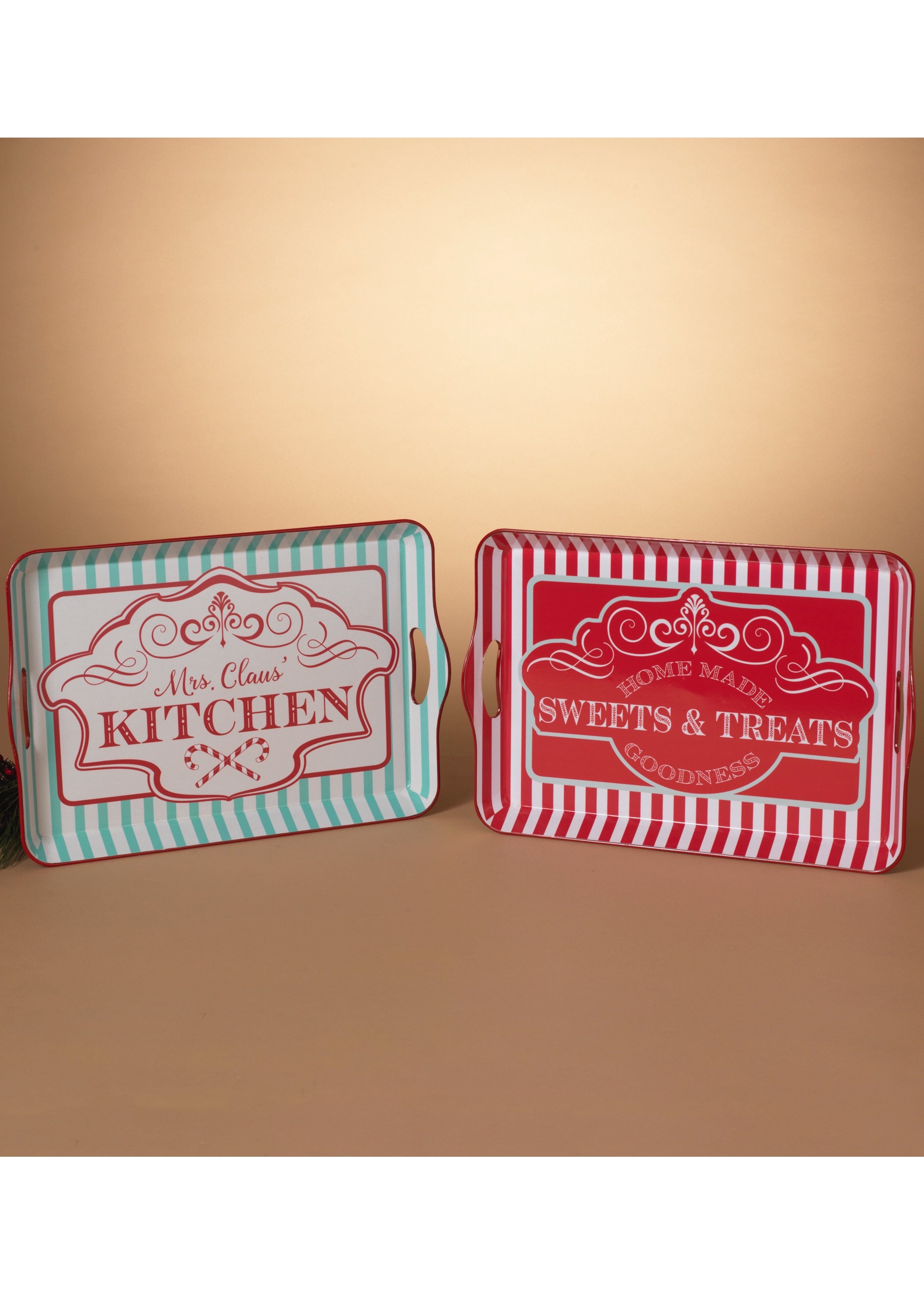 ITEM G2658900 - 17.3"L HOLIDAY DESIGN TRAY