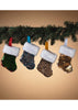 ITEM G2665100 - 6"L REVERSIBLE SEQUIN MINI STOCKING WITH FAUX FUR CUFF - 4 ASSORTED