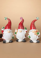 ITEM G2685340 - 6.5"H RESIN HOLIDAY GNOME