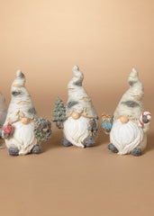 ITEM G2685450 - 6.9"H RESIN HOLIDAY GNOME