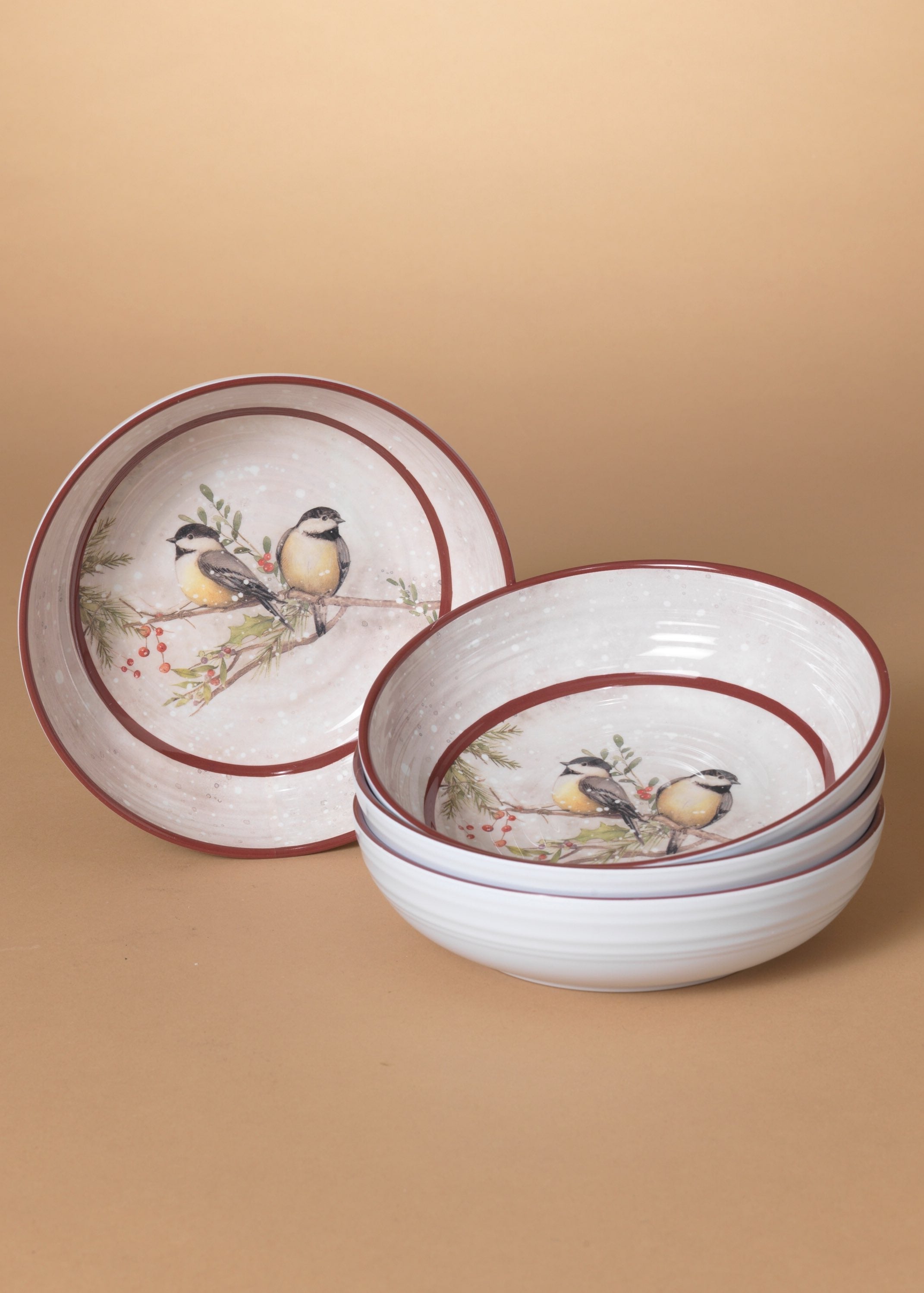 ITEM G2696380 - 7.95"D MELAMINE CHICKADEE DESIGN BOWL