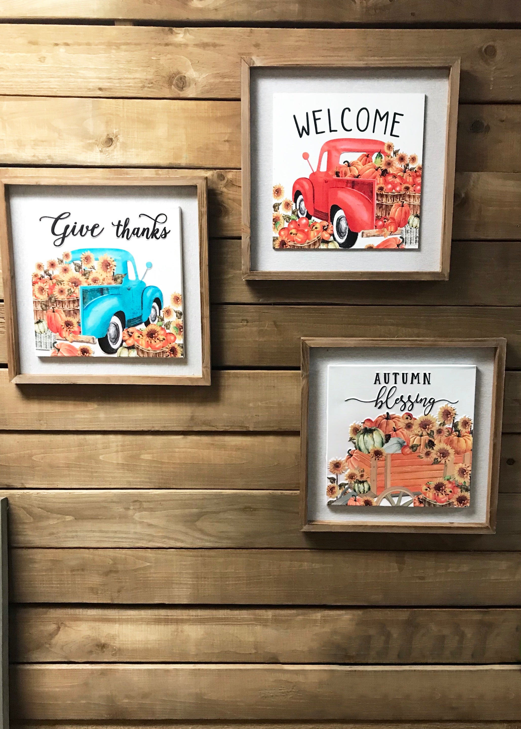 ITEM KOP 43670 - 8"X15.75" FALL WALL ART