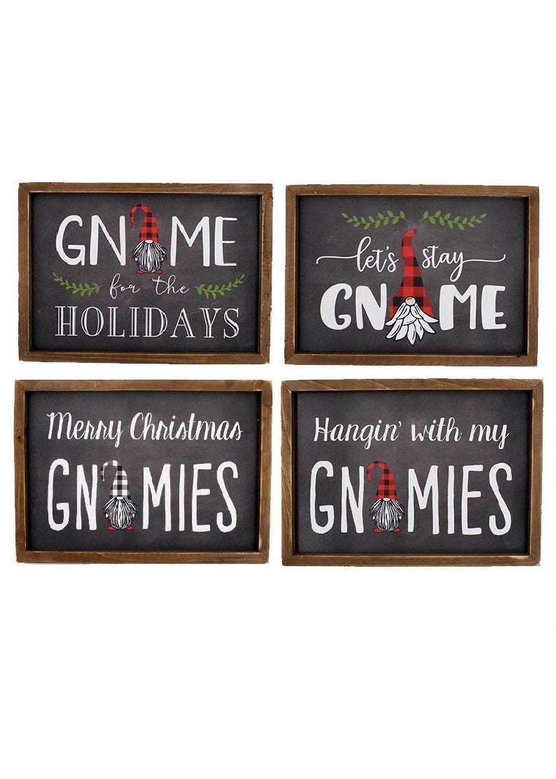 ITEM KOP 49663 - 13.5"X9.75" GNOME PLAQUES