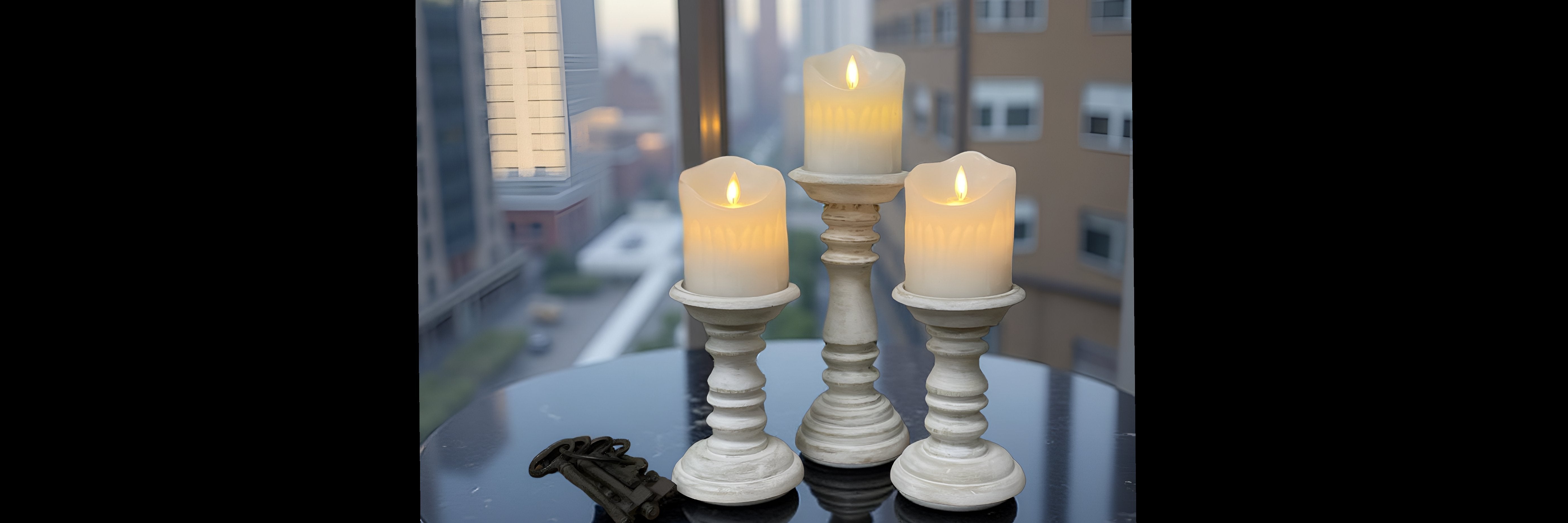 rady ビーチ3点セット ホワイト Amazon.com: Lallisa 12 Pcs Set of Wooden Tealight Candle