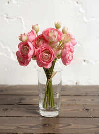 ITEM 00972 ROSE - 11" ROSE RANUNCULUS - 6 STEMS PER BUNDLE