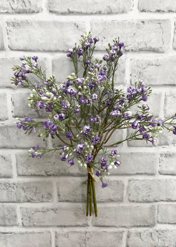 ITEM 00993 LV - 14" LAVENDER BABY'S BREATH BUNDLE X 5