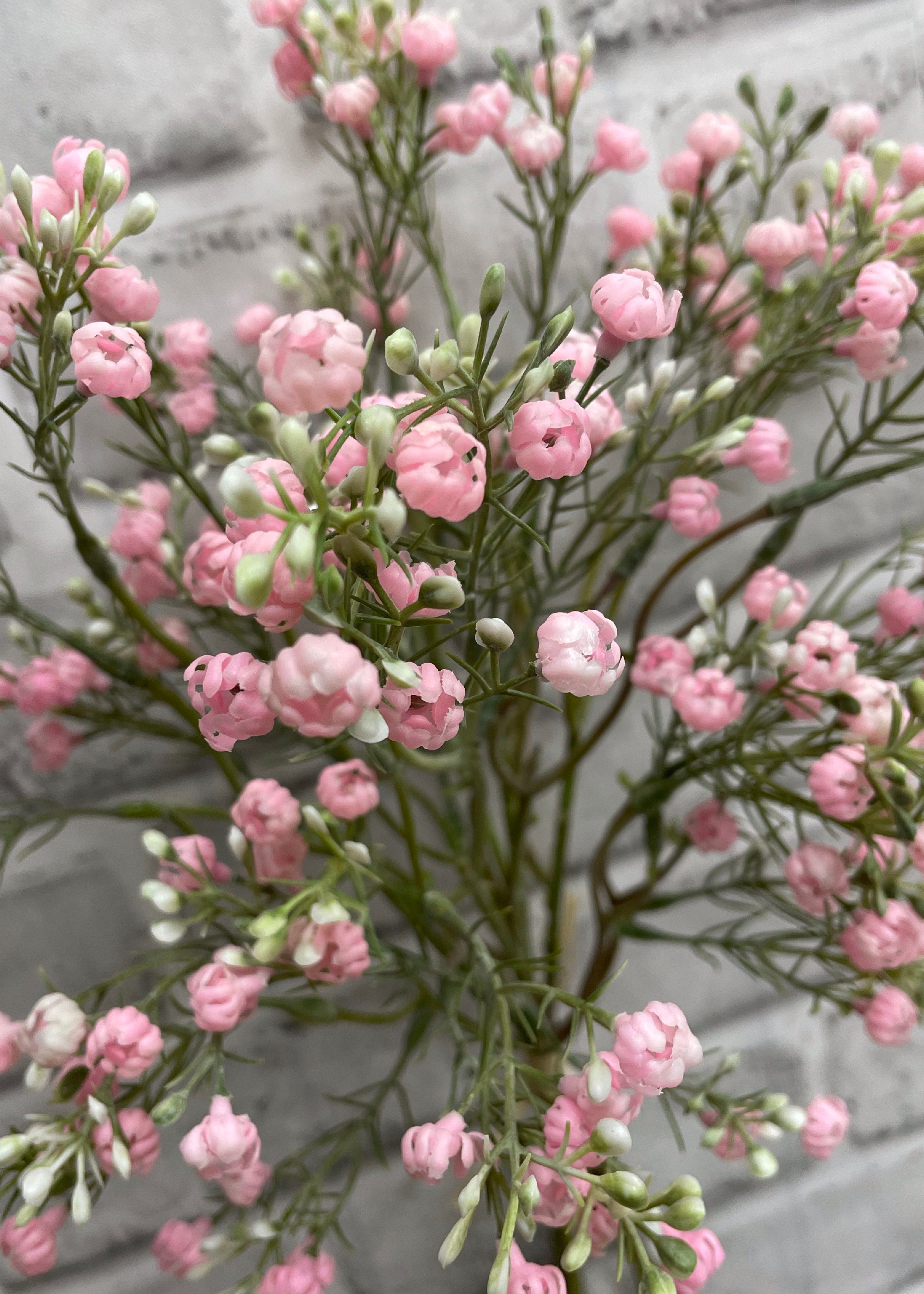 ITEM 00993 PK - 14" PINK BABY'S BREATH BUNDLE X 5