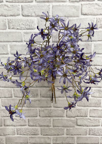 ITEM 00994 LV - 21" LAVENDER FORSYTHIA BUNDLE X 3