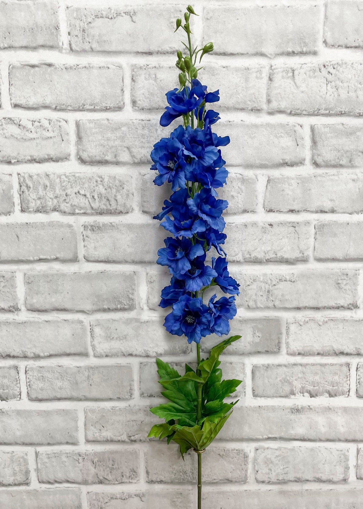 ITEM 00995 BL - 35" BLUE FRESH TOUCH DELPHINIUM SRRAY