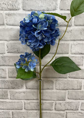 ITEM 01009 BL - 30" BLUE HYDRANGEA STEM