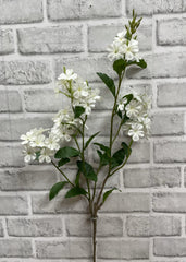 ITEM 01012 W - 33.5" WHITE PHLOX STEM