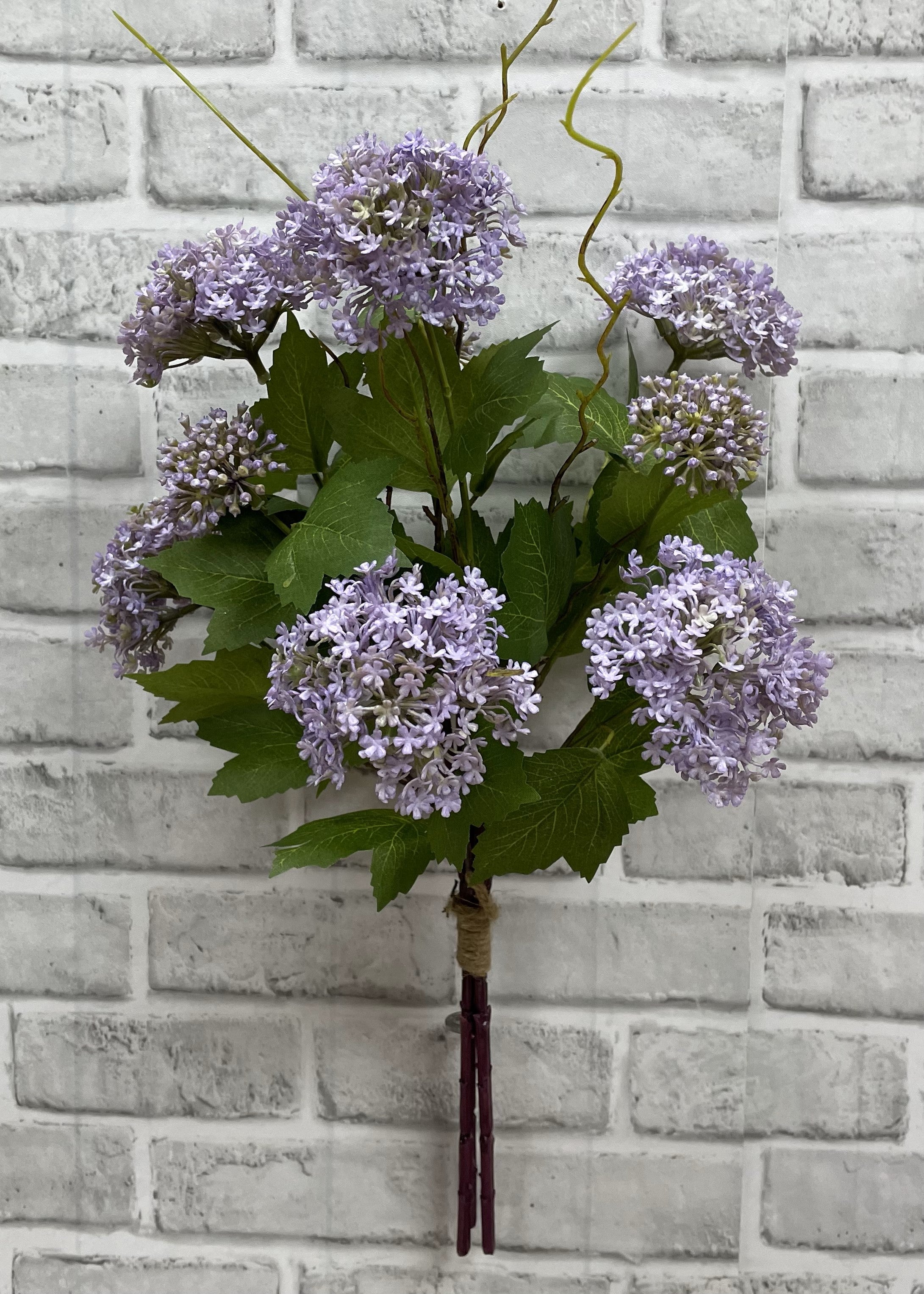ITEM 01014 LV - 25" LAVENDER SNOWBALL BUNDLE