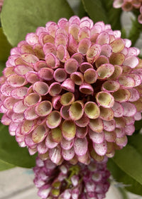 ITEM 01015 MV - 17.5" MAUVE HONEY COMB BUNDLE