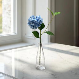 ITEM 01024BL  - 30" BLUE FRESH TOUCH HYDRANGEA SPRAY