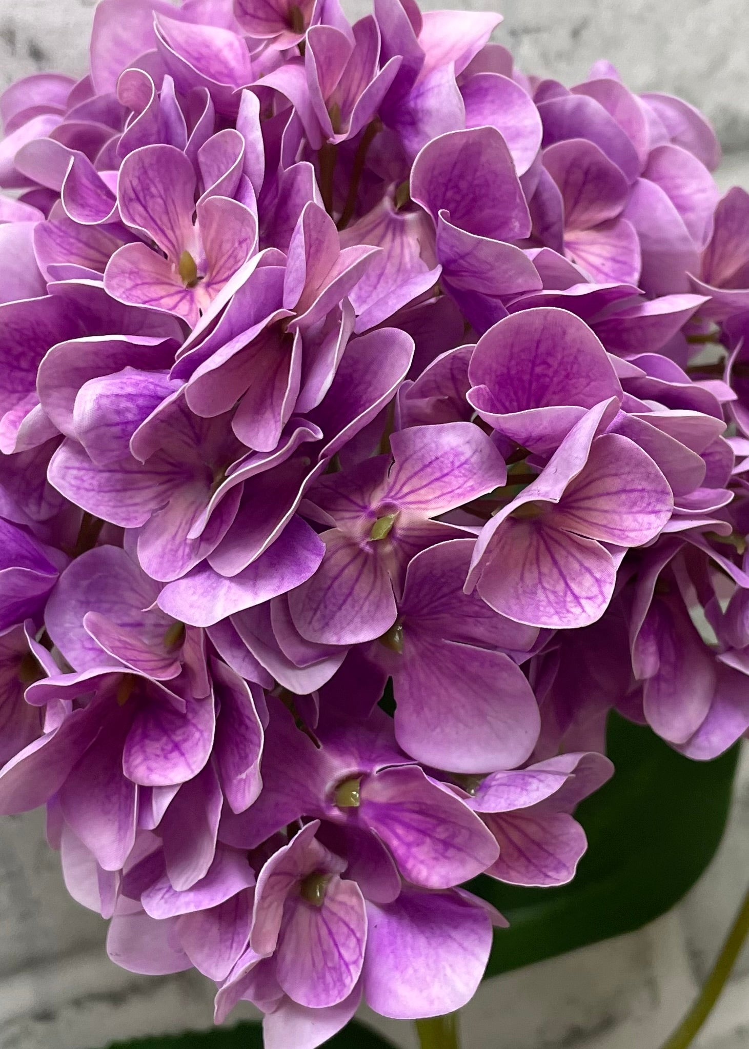 ITEM 01024 MV  - 30" MAUVE FRESH TOUCH HYDRANGEA SPRAY