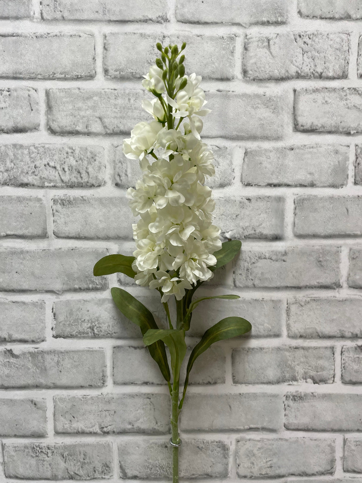 ITEM 01030 W - 31.5" WHITE STOCK FLOWER