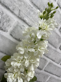 ITEM 01030 W - 31.5" WHITE STOCK FLOWER