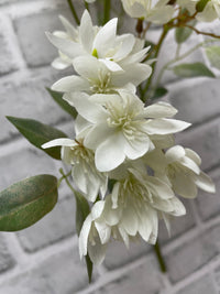 ITEM 01031 W - 16" WHITE WEIGELA SPRAY
