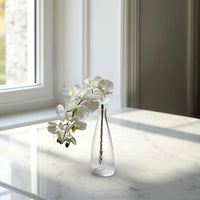 ITEM 01035 W  - 30.25" FRESH TOUCH WHITE ORCHID SPRAY