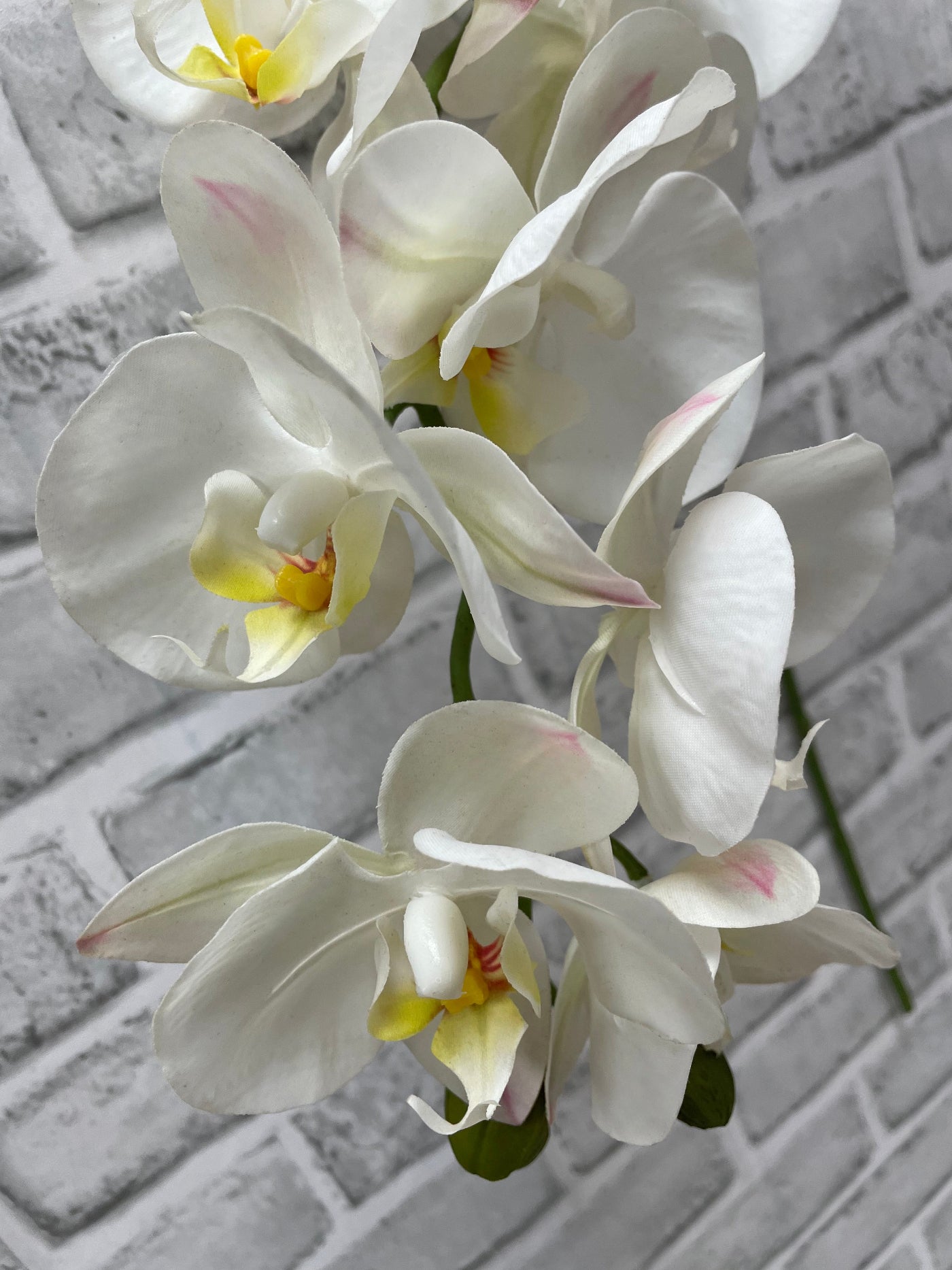 ITEM 01035 W  - 30.25" FRESH TOUCH WHITE ORCHID SPRAY