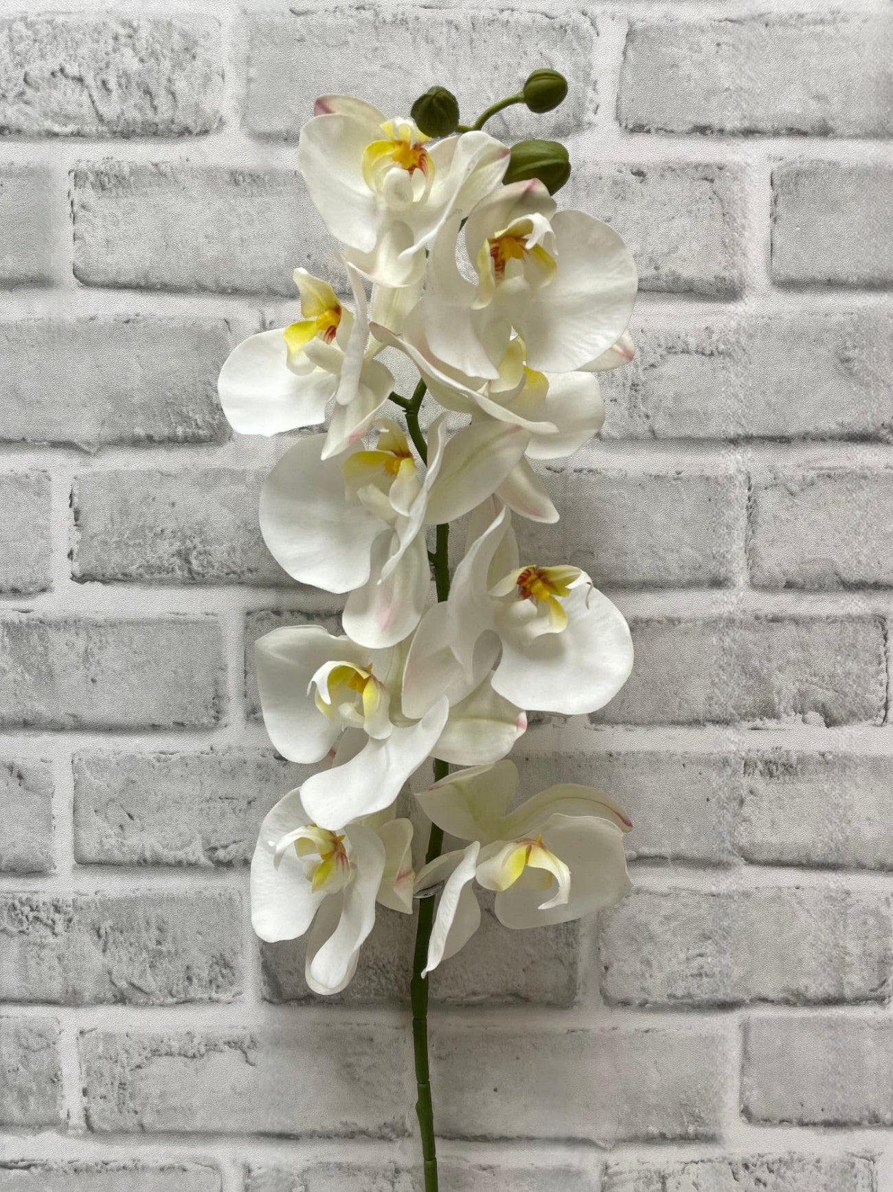 ITEM 01035 W  - 30.25" FRESH TOUCH WHITE ORCHID SPRAY