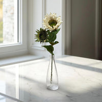 ITEM 01038 CM - 27" CREAM SUNFLOWER SPRAY