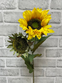 ITEM 01038 Y - 27" YELLOW SUNFLOWER SPRAY