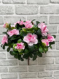 ITEM 10174 PK -  14.5" PINK AZALEA BUSH