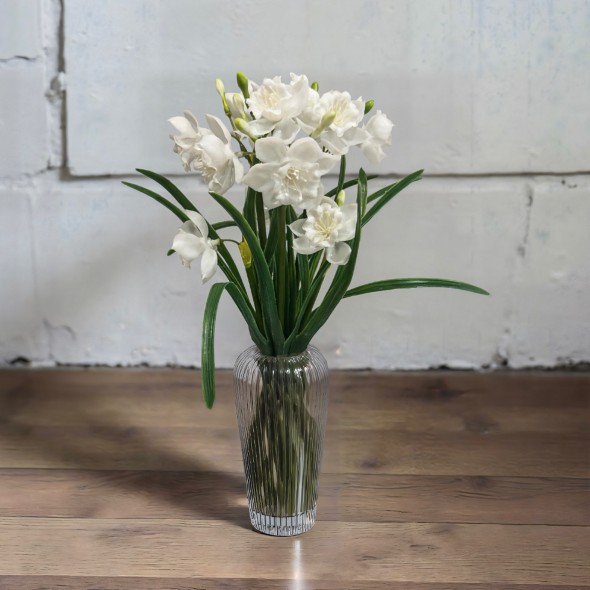 ITEM 10201 W - 12" FRESH TOUCH WHITE PAPERWHITE BUNDLE