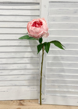 ITEM 10222 PK - 22.5" PINK FRESH TOUCH PEONY SPRAY