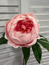 ITEM 10222 PK - 22.5" PINK FRESH TOUCH PEONY SPRAY