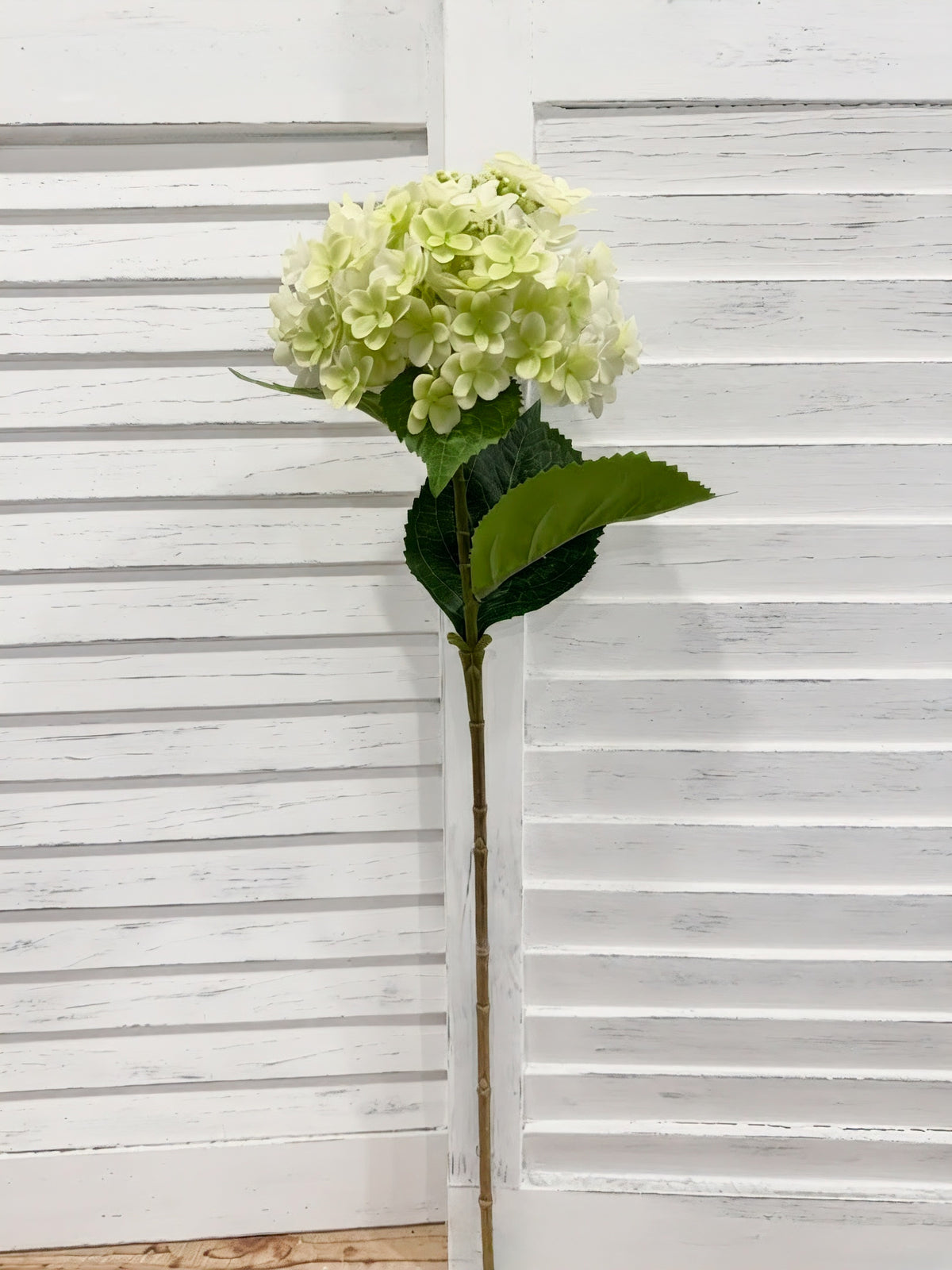 ITEM 10230 GR - 24.75" GREEN FRESH TOUCH UV SEEDED HYDRANGEA SPRAY