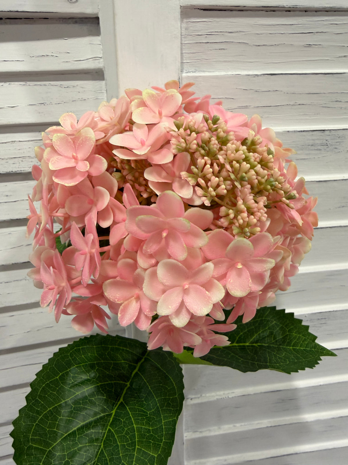 ITEM 10230 PK - 24.75" PINK FRESH TOUCH UV SEEDED HYDRANGEA SPRAY