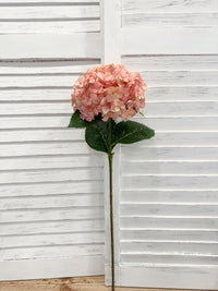 ITEM 10231 PK - 25" PINK FRESH TOUCH UV HYDRANGEA SPRAY