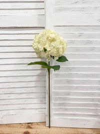 ITEM 10231 W - 25" WHITE FRESH TOUCH UV HYDRANGEA SPRAY
